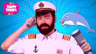 Ship Captain Song & More | Preschool Kids Songs | Tappy Troops – Educational Toddler Learning Videos