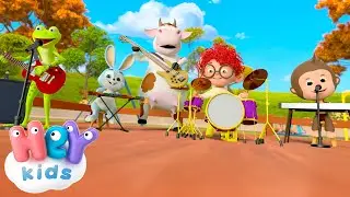 Suoniamo tutti insieme! 🥁🎷 | Strumenti musicali per Bambini | HeyKids Italiano