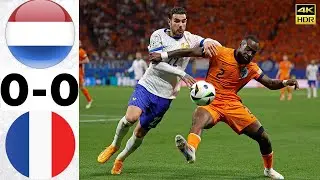 Netherlands vs France (0-0) GOALS & Extended HIGHLIGHTS | UEFA EURO 2024!