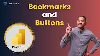 Using Power BI Bookmarks & Buttons