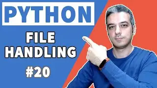 File handling in Python - Python tutorial for beginners 20