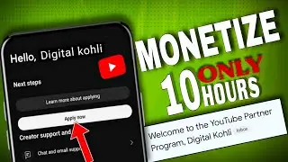 How To Apply Channel Monetization  ( full Process)