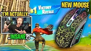 I bought this new MOUSE for Fortnite and it TURNED me into THIS... (best mouse ever)