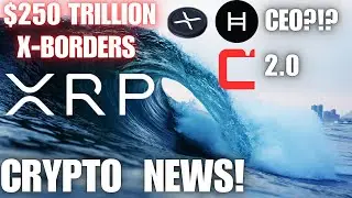 Ripple XRP News🚨 What Happened to HBAR CEO? CSPR 2.0 & Prove AI | Crypto News 💥 WATCH ALL