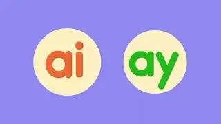 Phonics Chant┃ai · ay ∥ Double Letter Vowels┃Spotlight on One Phonics