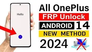 BYPASS FRP One Plus 10 Pro 5G Android 14 latest security patch without pc all 1+ google unlock