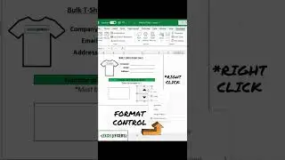 Control Data in Excel with SPIN BUTTONS