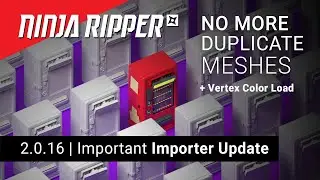 Ninja Ripper 2.0.16 | Improved Browser Support + No More Duplicate Meshes + VertexColor Load