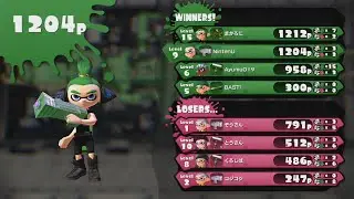 Splatoon Online Gameplay (Splattershot Jr.)