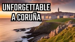 The magnificent city of A Coruña (La Coruña) in Galicia in 4K, Spain 🇪🇸