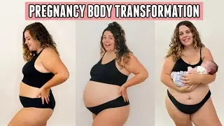 My 9 Month Body Transformation Through Pregnancy