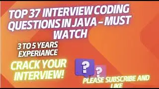 Top Java Coding Questions for Interviews | Must-Watch for Developers! #developer #java #trending