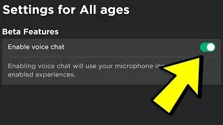 How To Fix Roblox Voice Chat Not Working | All ages Enabled