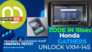 Honda gathers Vxm-145vfi radio vezel locked messages.  We helped to unlock Honda deck online