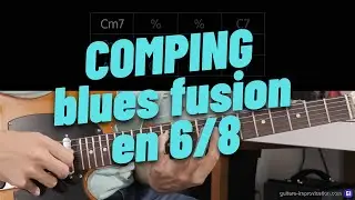 Comping fusion : blues mineur (niveau avancé!)