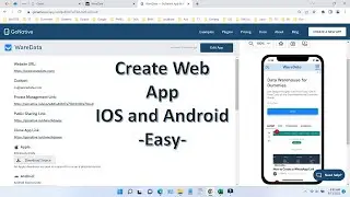 How to Create a Web Application