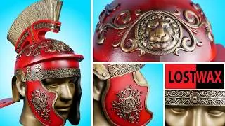 DIY Roman Helmet Costume- Part 3 Modeling 3D Printable Ornaments Using Plasticity- and Painting.