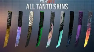 Standoff 2 - All Tanto Skins Showcase