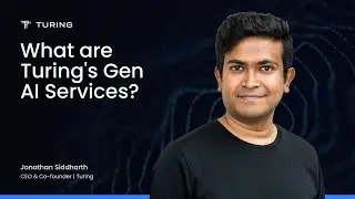 Build at the intersection of generative AI and human knowledge | Turing's Gen AI Services