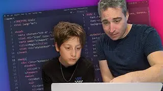 Teaching my 11-year-old HTML & CSS