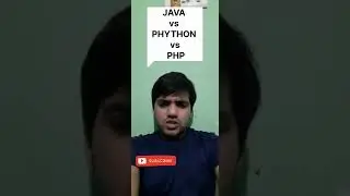 PHYTHON vs JAVA vs PHP #shorts #youtubeshorts #computercourses #theeducationacademy #new #viral