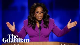 Oprah Winfrey takes a swipe at JD Vance during surprise Democratic convention speech