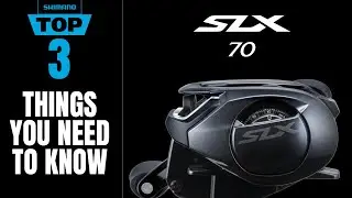 Shimano SLX 70 A Low-Profile Reel | Top 3 Product Features