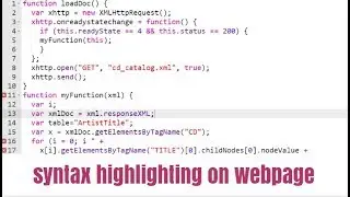 Highlight Code Syntax in HTML page + Syntax Highlighting Code Editor | Ace.js Tutorial