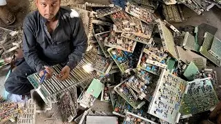 Incredible Recover 24K Gold From Electronics Scrap