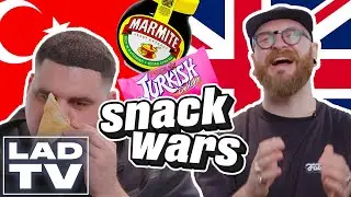 Manchester & Turkish Lad Battle Over Snacks | Snack Wars: Fight For Your Country | @LADbible