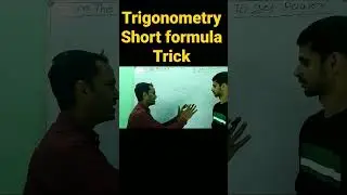 TRIGONOMETRY short formula #trigonometry #english #viral the power mathematics #maths