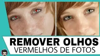 Como remover olhos vermelhos de FOTOS pelo Celular