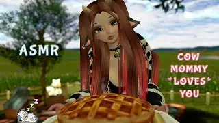 [ ASMR ] ❤️ Falling Asleep In Arms Of Cow Mommy 🩷