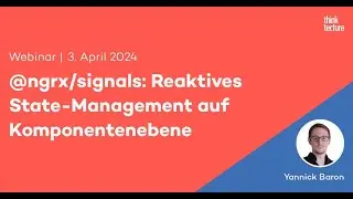 @ngrx/signals: Reaktives State-Management auf Komponentenebene