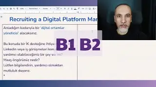 İş İngilizcesi - B1 B2 - Hiring a Social Media Manager B303