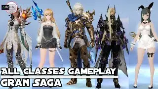 Gran Saga: All Classes Gameplay [MMORPG Mobile on Android/iOS]