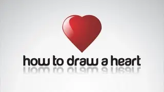 Corel Draw X6 tutorial - How to draw shiny heart in two minutes
