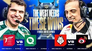 THE WEST FIGHTS FOR THE TOP - WORLDS 2024 SWISS STAGE DAY 4 PART 2 - CAEDREL