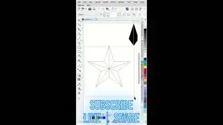 3D Design in CorelDraw | Designing Tutorial #trendingshorts #shortsviral #art #update