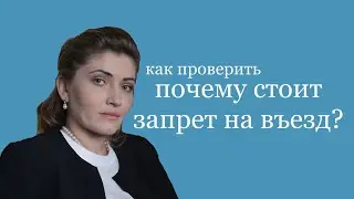 как проверить, почему стоит запрет на въезд в РФ? миграционный юрист Оксана Владимировна Левкина