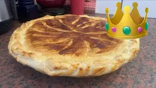 Быстрый рецепт из слоеного теста Галет дэ Руа Quick recipe  puff pastry Galette de Roi 