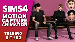 The Sims 4 | Talking Sit 02 Animation Pack (Perfect Expressions) | Download