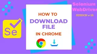How to download files in Selenium WebDriver on Chrome using ChromeOptions class [2021] 