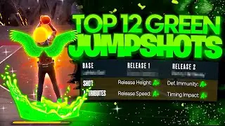 UNSTOPPABLE TOP 12 BIGGEST GREEN WINDOW JUMPSHOTS NBA2K25 BOTH GEN! BEST JUMPSHOT NBA 2K25
