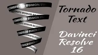 Tornado Text - DaVinci Resolve 16