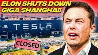 Elon Shuts Down Tesla's Giga Shanghai