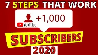 How to get MORE SUBSCRIBERS on YouTube for FREE 💥 get Subscribers FAST and EASY