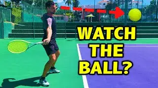 Do you need to improve your ball tracking? 👁️👁️ → 🎾