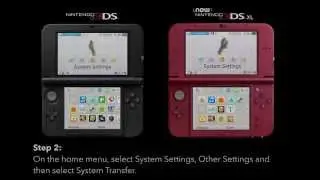 New Nintendo 3DS XL System Transfer