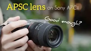 Testing APSC lens on Sony A7Cii (is it good enough?)